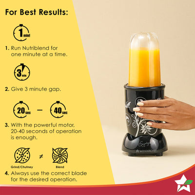 Wonderchef Renewed Nutri-blend | 400W | 22000 RPM