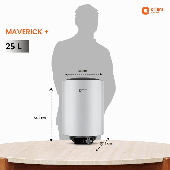 Maverick 5 Star Rated Polymer Coated Tank Water Heater (Geyser)