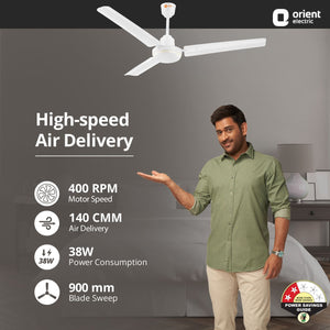 New Breeze High Speed Ceiling Fan