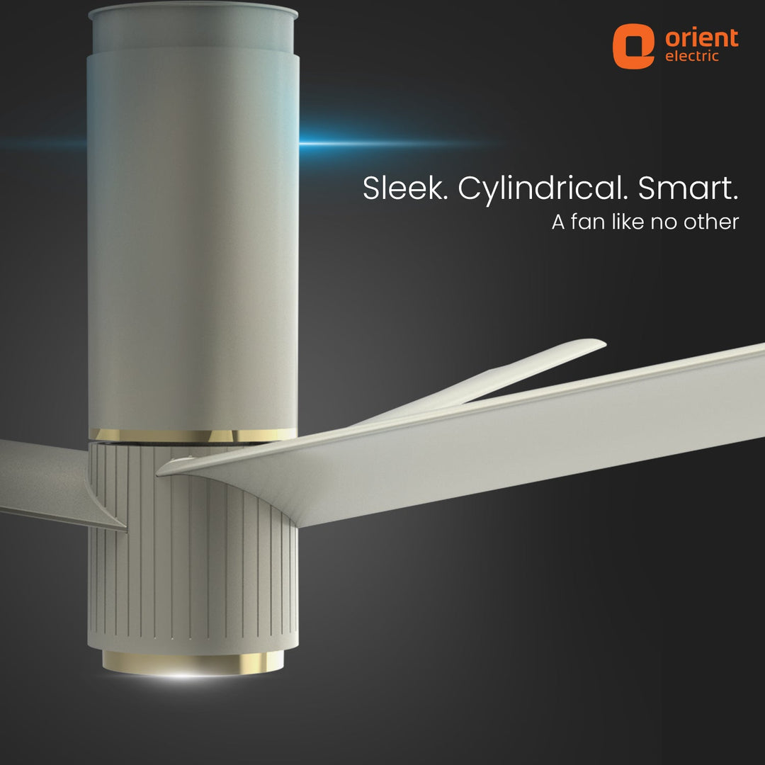 Aeroslim with IoT, Remote & 3CCT Underlight BLDC PRO Smart Ceiling Fan