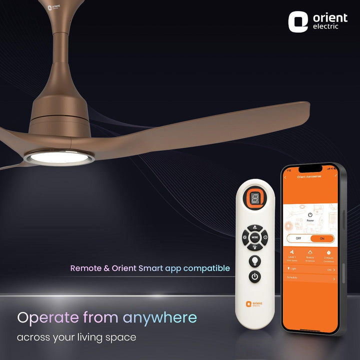 Aerosense IoT Underlight BLDC PRO Smart Ceiling Fan