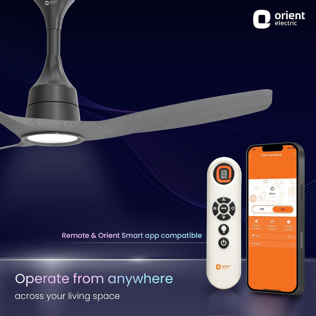 Aerosense IoT Underlight BLDC PRO Smart Ceiling Fan