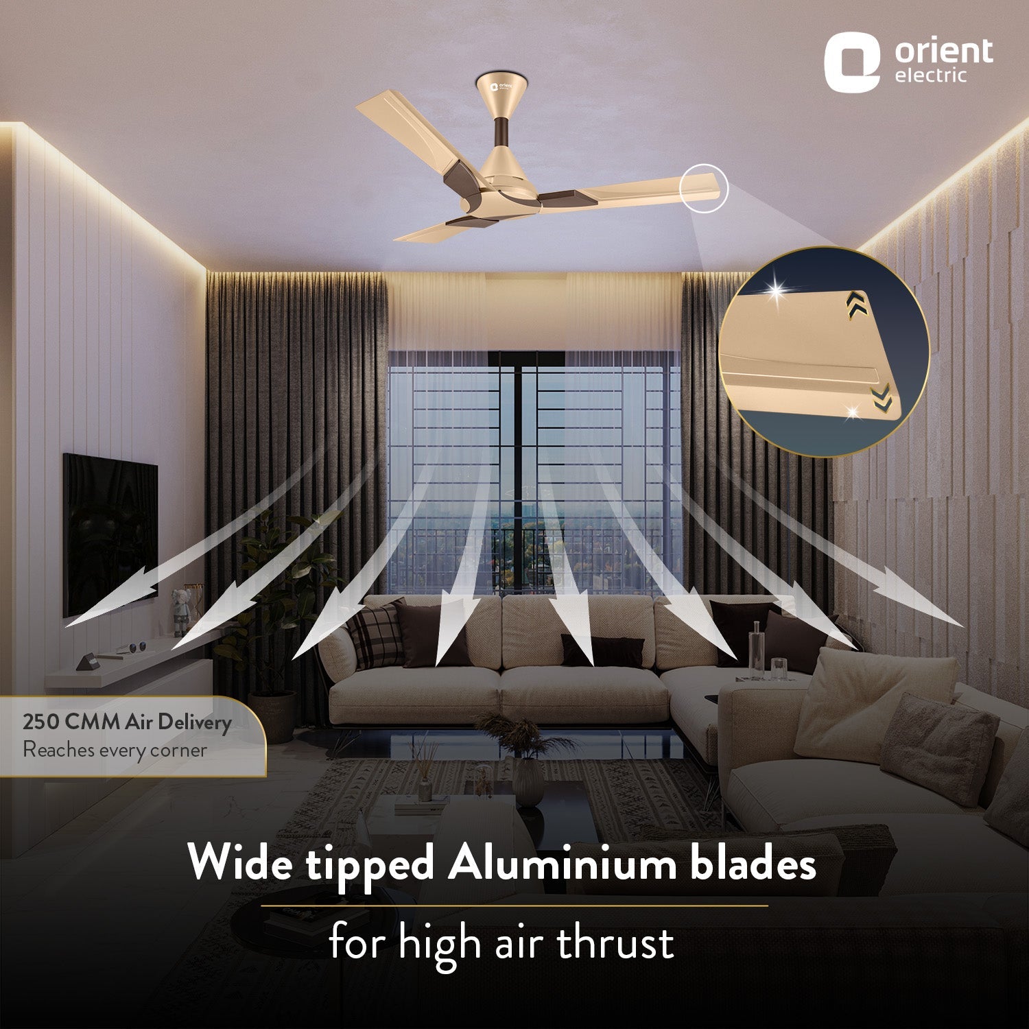 Wendy BEE Star Rated Ceiling Fan