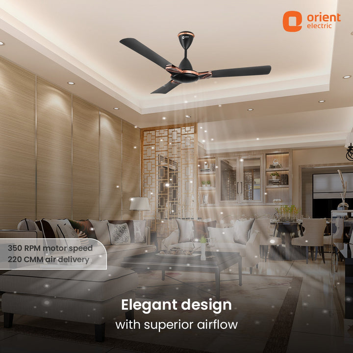 Mozart Minimalist Designer Ceiling Fan