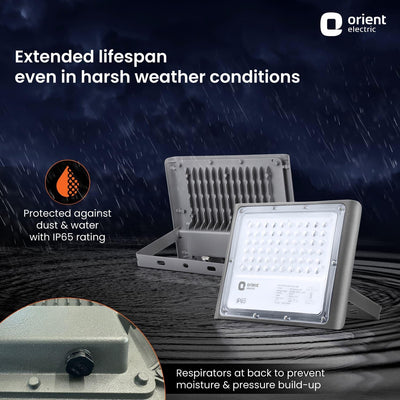 Razor LED Flood Light | IP-65 Weather Resistant | High Voltage Protection | 1-Year Warranty