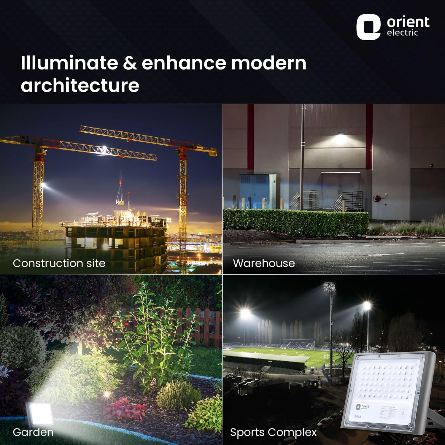 Razor LED Flood Light | IP-65 Weather Resistant | High Voltage Protection | 1-Year Warranty