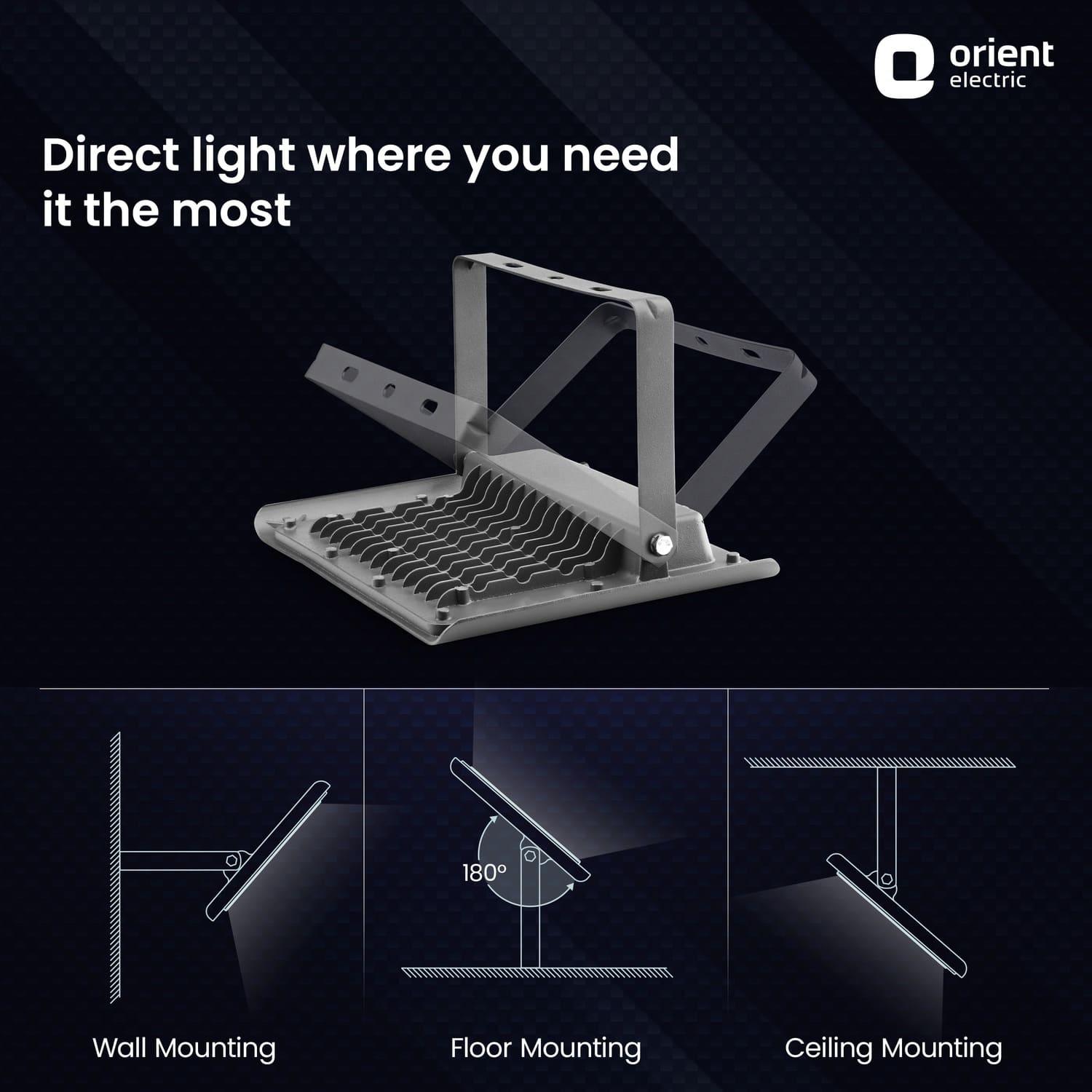 Razor LED Flood Light | IP-65 Weather Resistant | High Voltage Protection | 1-Year Warranty