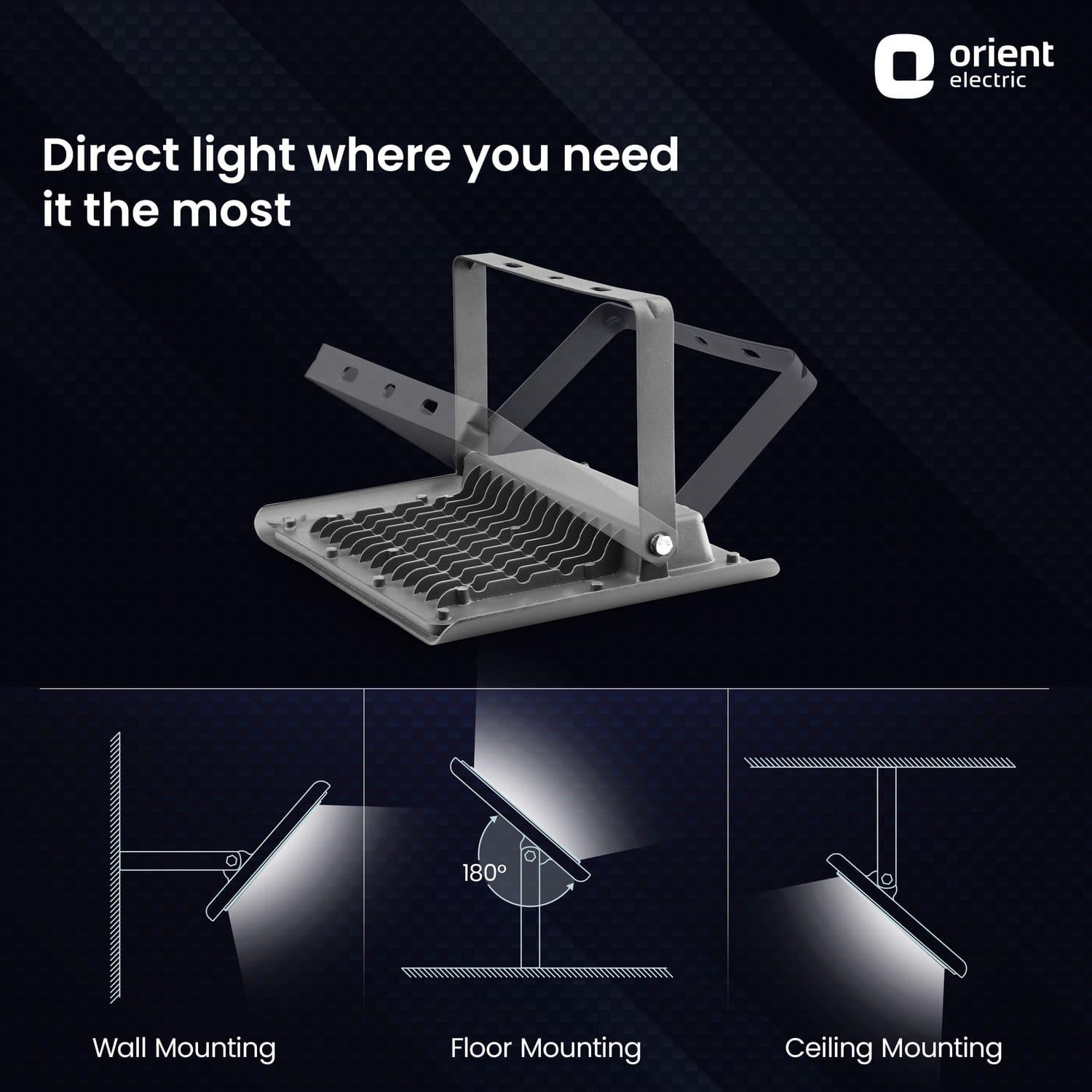 Razor LED Flood Light | IP-65 Weather Resistant | High Voltage Protection | 1-Year Warranty