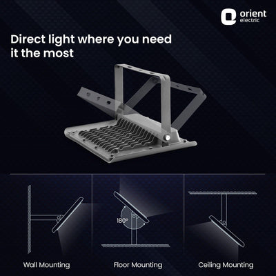 Razor LED Flood Light | IP-65 Weather Resistant | High Voltage Protection | 1-Year Warranty