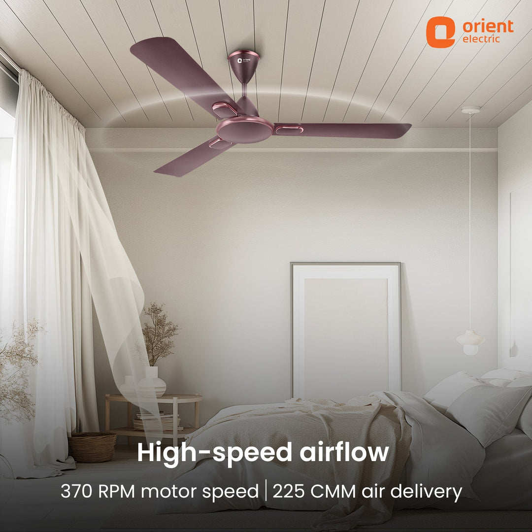 Blanco Antidust High Speed Decorative Ceiling Fan