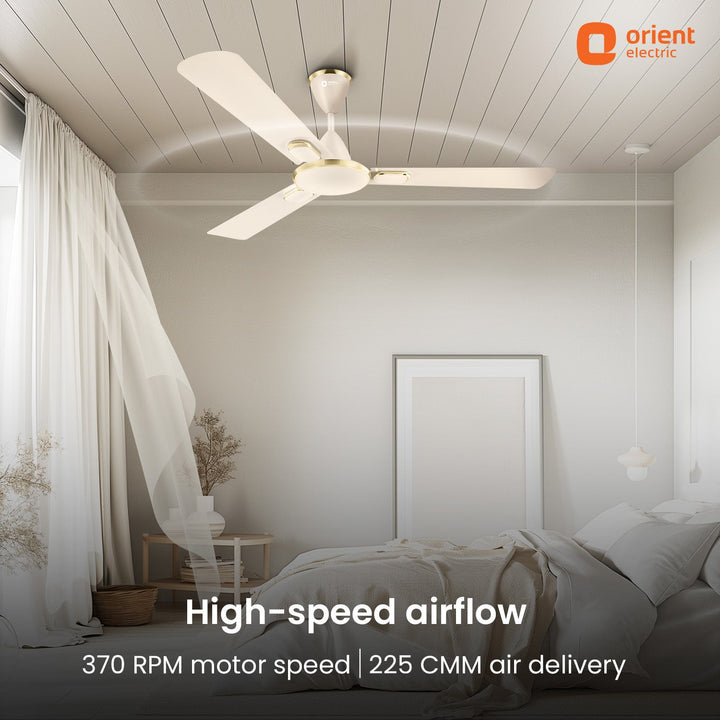 Blanco Antidust High Speed Decorative Ceiling Fan