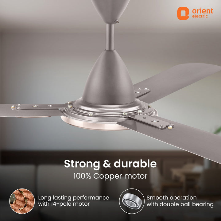 Blanco Antidust High Speed Decorative Ceiling Fan