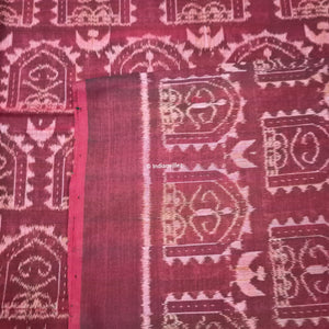 Dual Tone Sambalpuri Ikat Cotton Fabric