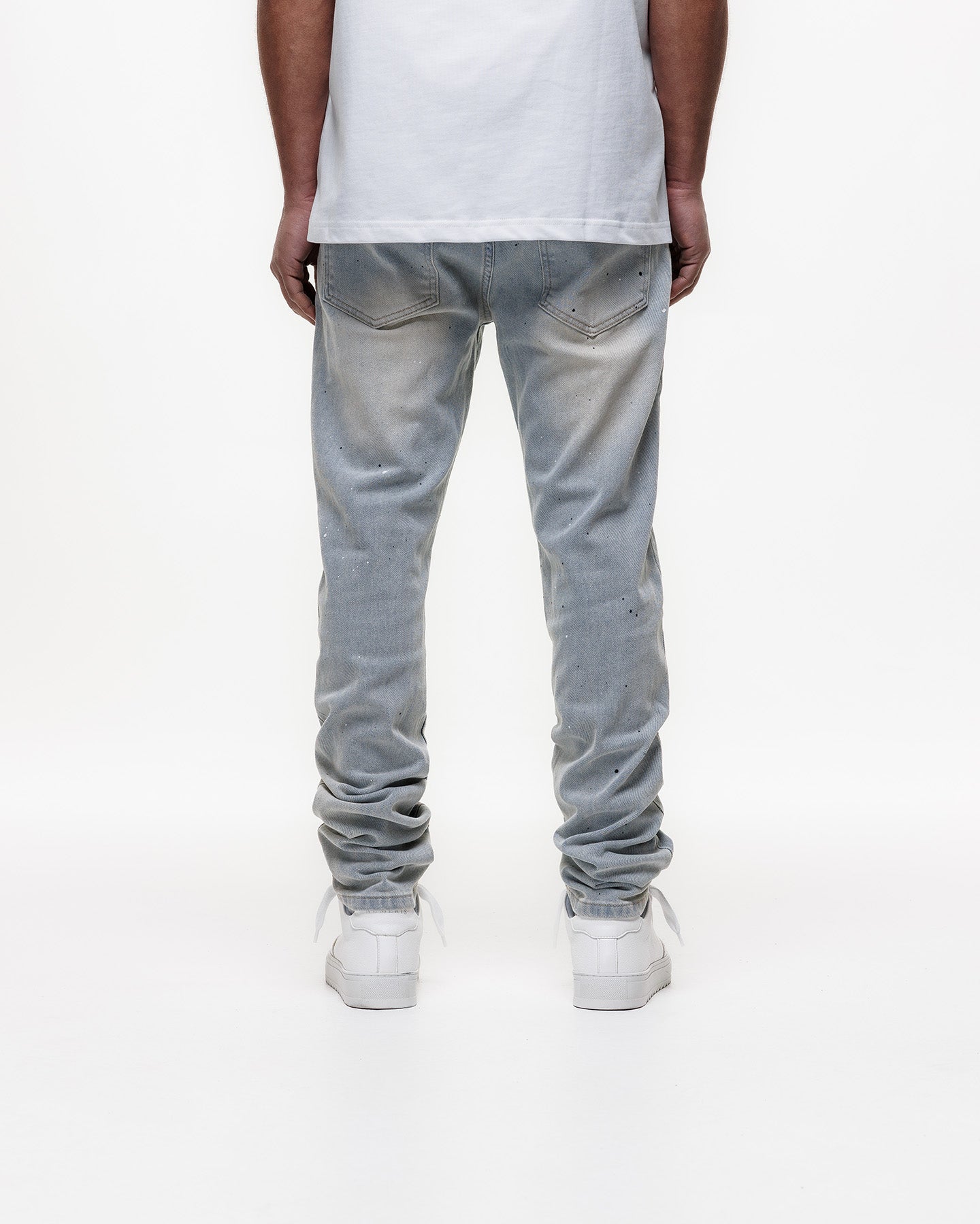 MAGIRI Painted Slim Blue Jeans