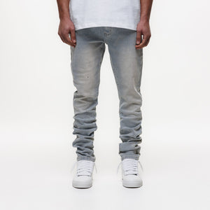 MAGIRI Painted Slim Blue Jeans