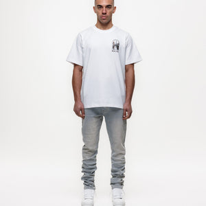 MAGIRI Painted Slim Blue Jeans