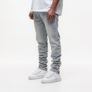MAGIRI Painted Slim Blue Jeans