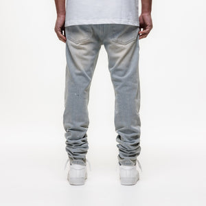MAGIRI Ripped Indigo Slim Blue Jeans