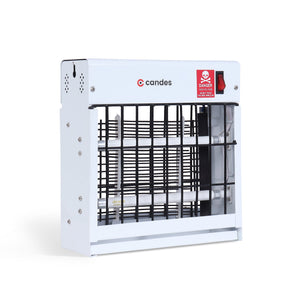 Candes Insect Killer Machine / Bug Zapper Fly Catcher for Home Restaurants, Hotels & Offices, UV  Bulbs, Insect Control (White)