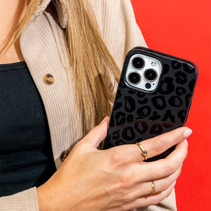 Into the Wild | Black Leopard Case
