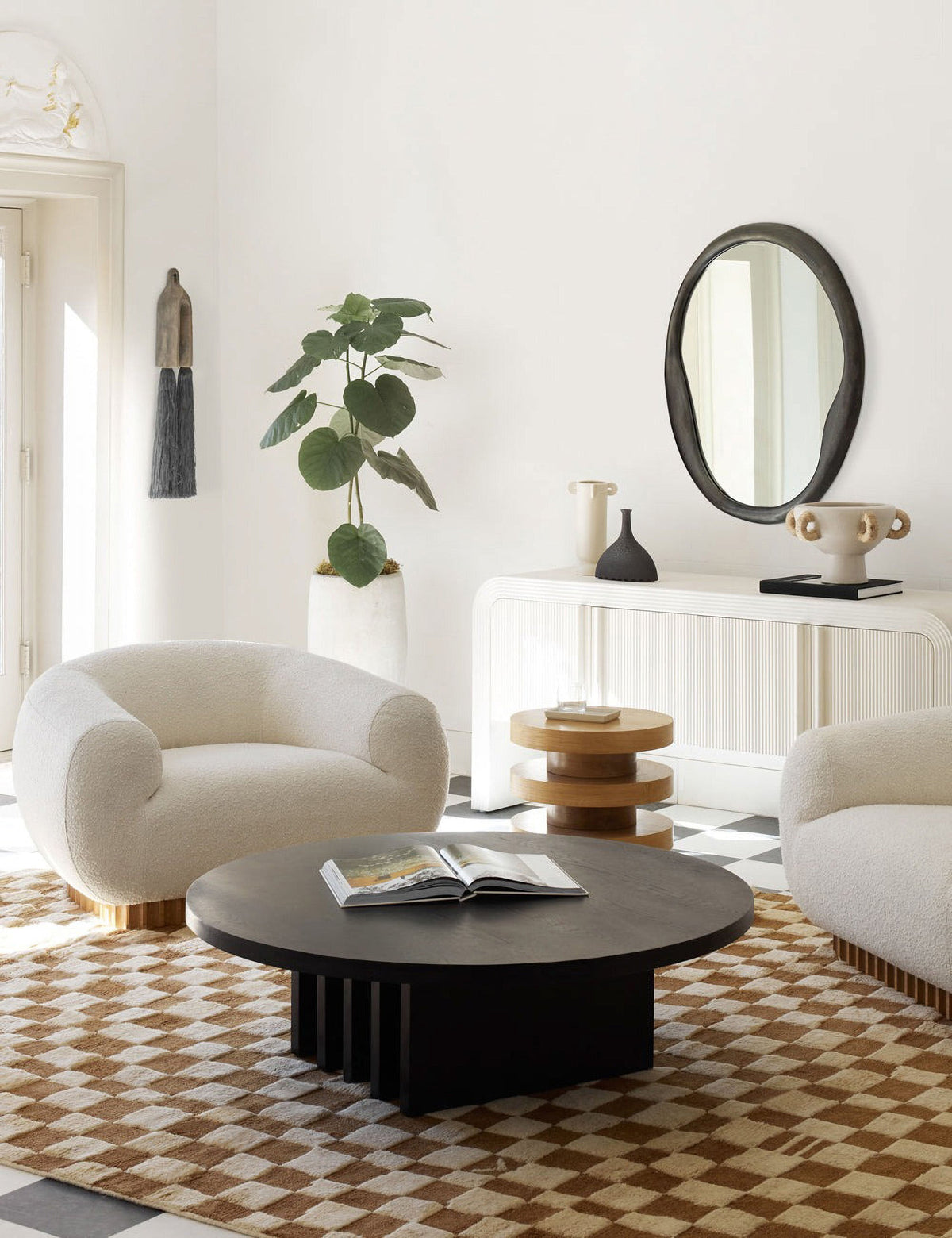 Doreen Round Mirror