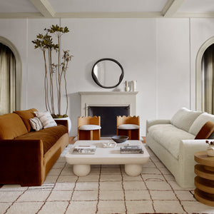 Clouded Square Coffee Table by Sarah Sherman Samuel