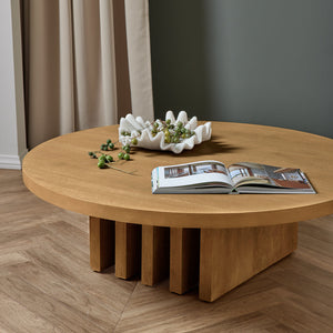 Pentwater Round Coffee Table by Sarah Sherman Samuel