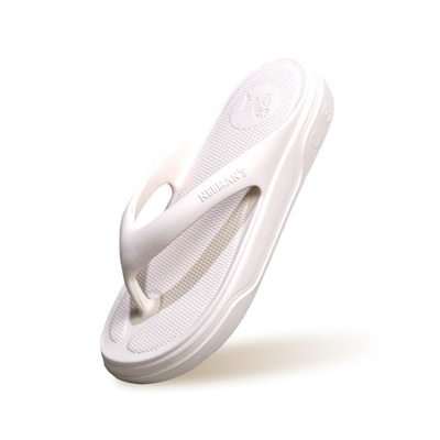 Cushers Flips For Men : Ivory White