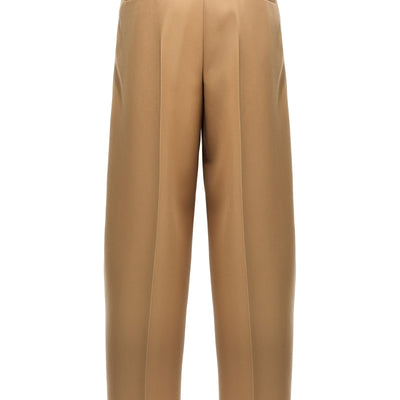 Jil Sander Gabardine Belt Pants