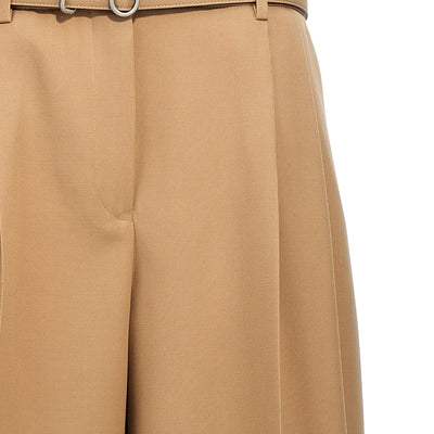 Jil Sander Gabardine Belt Pants