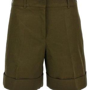 Jil Sander Linen Bermuda Shorts