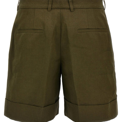Jil Sander Linen Bermuda Shorts