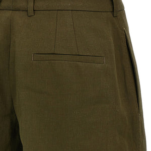 Jil Sander Linen Bermuda Shorts
