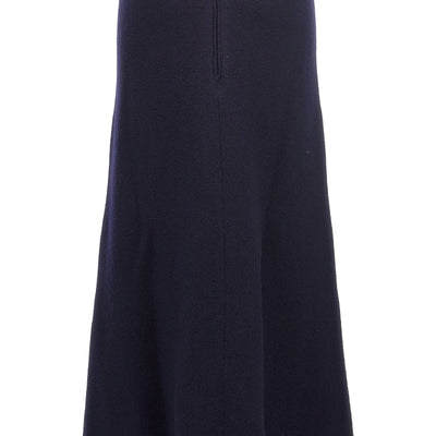 Jil Sander Long Wool Skirt