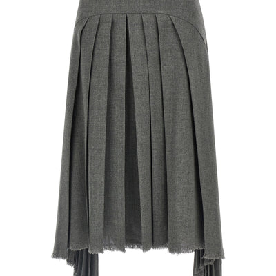 Jil Sander Pleated Skirt