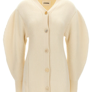 Jil Sander Ribbed Cardigan