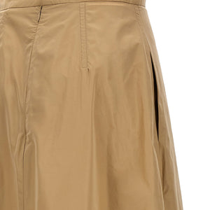 Jil Sander Long Flared Skirt