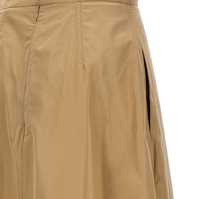 Jil Sander Long Flared Skirt
