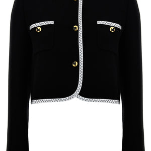 Moschino Crepe Short Jacket