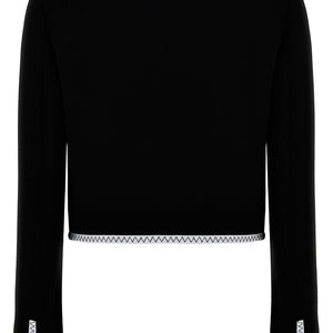 Moschino Crepe Short Jacket
