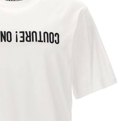 Moschino Logo Embroidery T-shirt