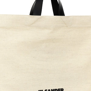 Jil Sander Border Book Tote Square Shopping Bag