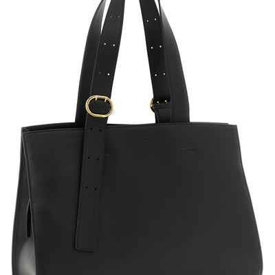 Jil Sander Cannolo Shopping Bag