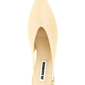 Jil Sander Leather Slingback