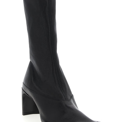 Jil Sander Nappa Ankle Boots