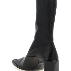 Jil Sander Nappa Ankle Boots