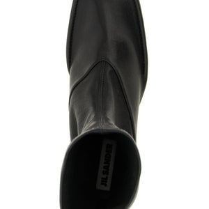 Jil Sander Nappa Ankle Boots