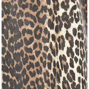 Ganni Leopard Mini Dress