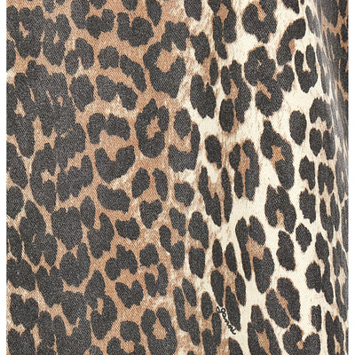 Ganni Leopard Mini Dress