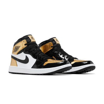 Jordan 1 Retro High Golf Patent Gold Toe